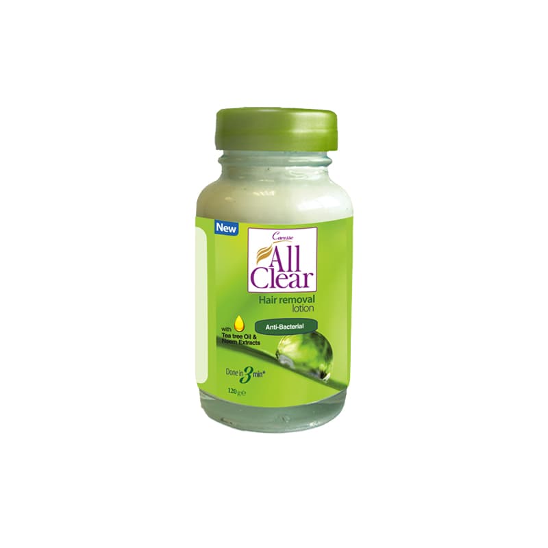 All Clear Anti-bacterial Hair Removal Lotion 120g