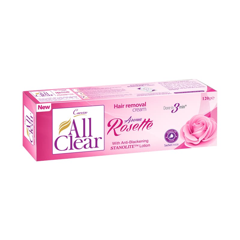 All Clear Aroma Rosette Hair Removal Cream 120g