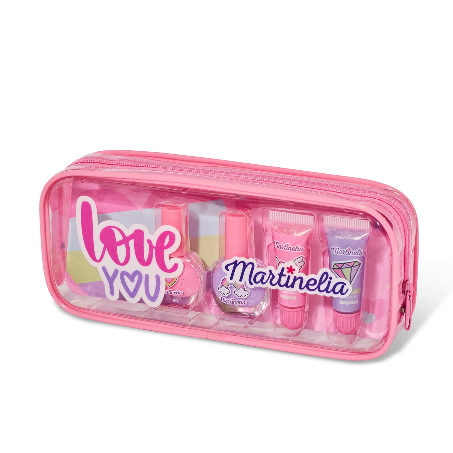 Martinelia Super Girl Nail Polish & Lip Gloss Bag