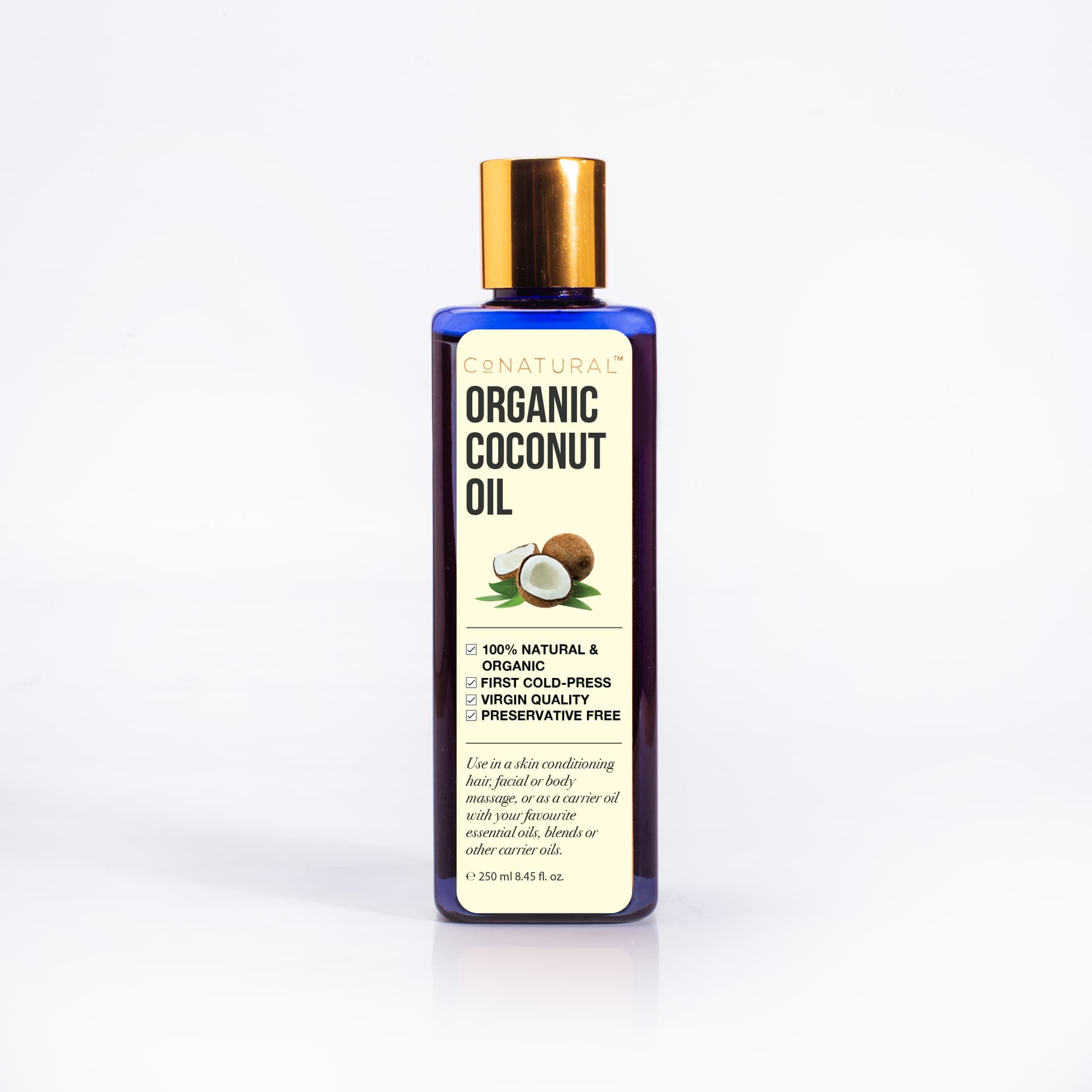 Conatural Organic Coconut Oil 250ml
