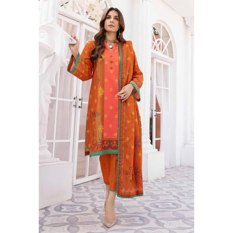 Ideas Khaddar Digital Printed Unstitched Suit K-32020 3PC