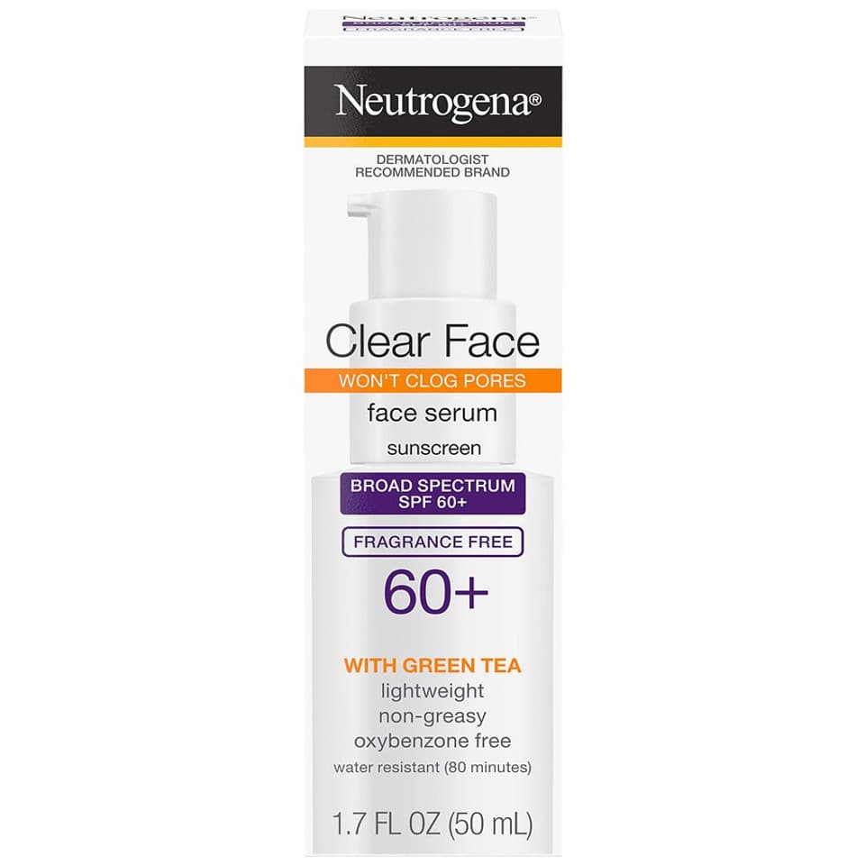 Neutrogena Clear Face Face Serum SPF60+