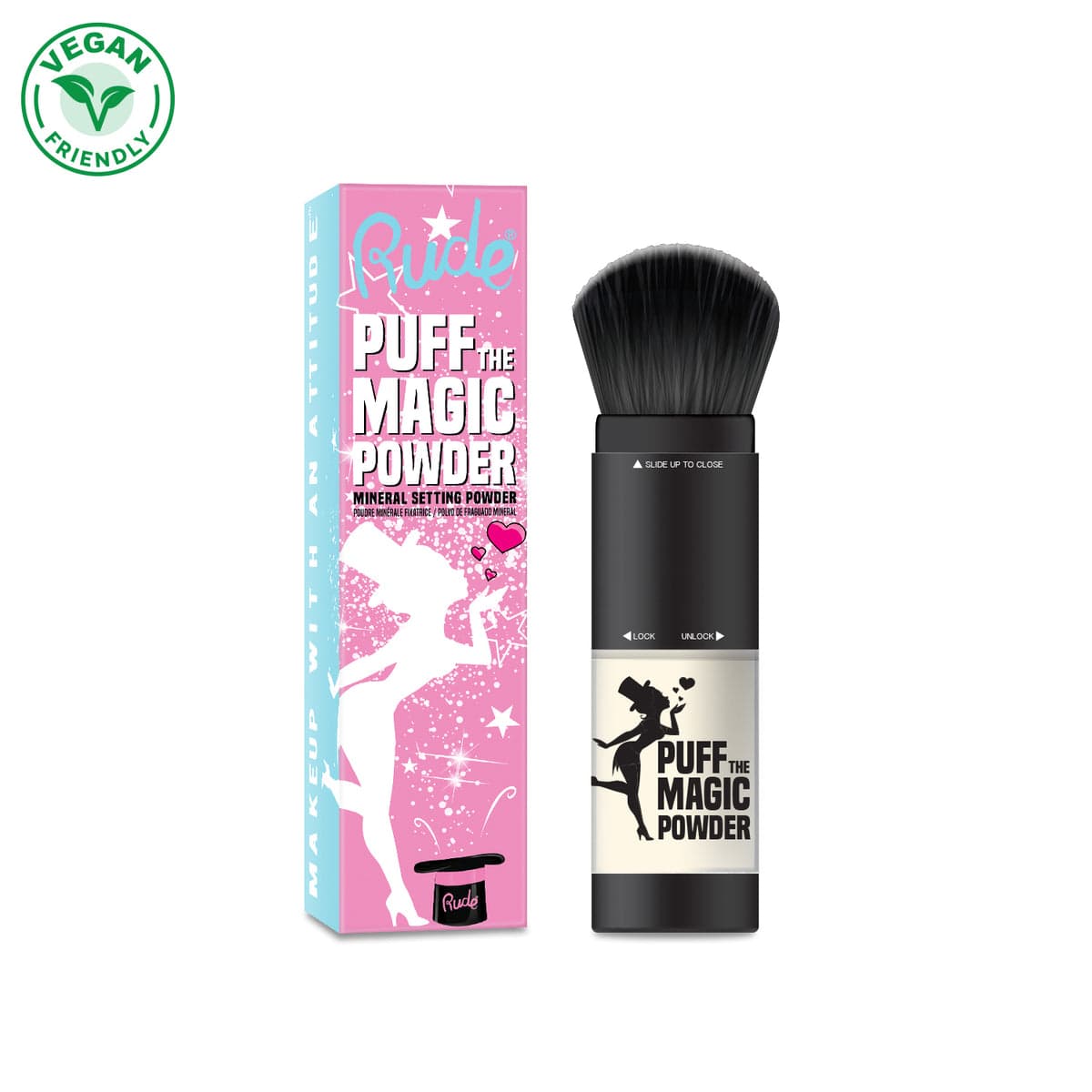 Rude Puff The Magic Powder Mineral Setting Powder