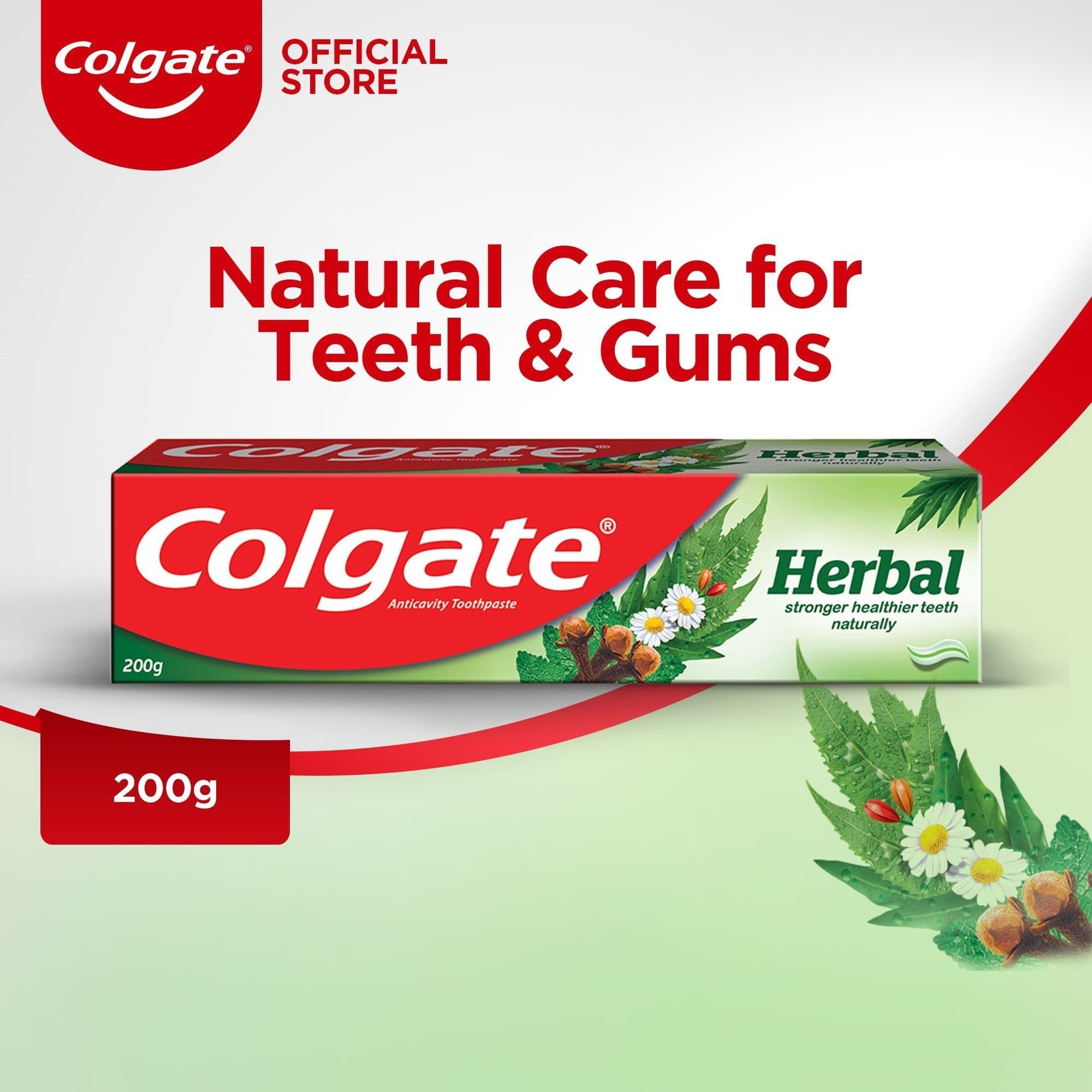 Colgate Herbal Toothpaste 200g+100g Free