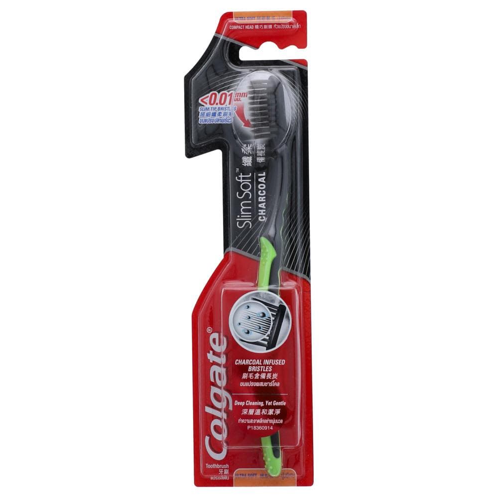Colgate Toothbrush Slim Soft Charcoal