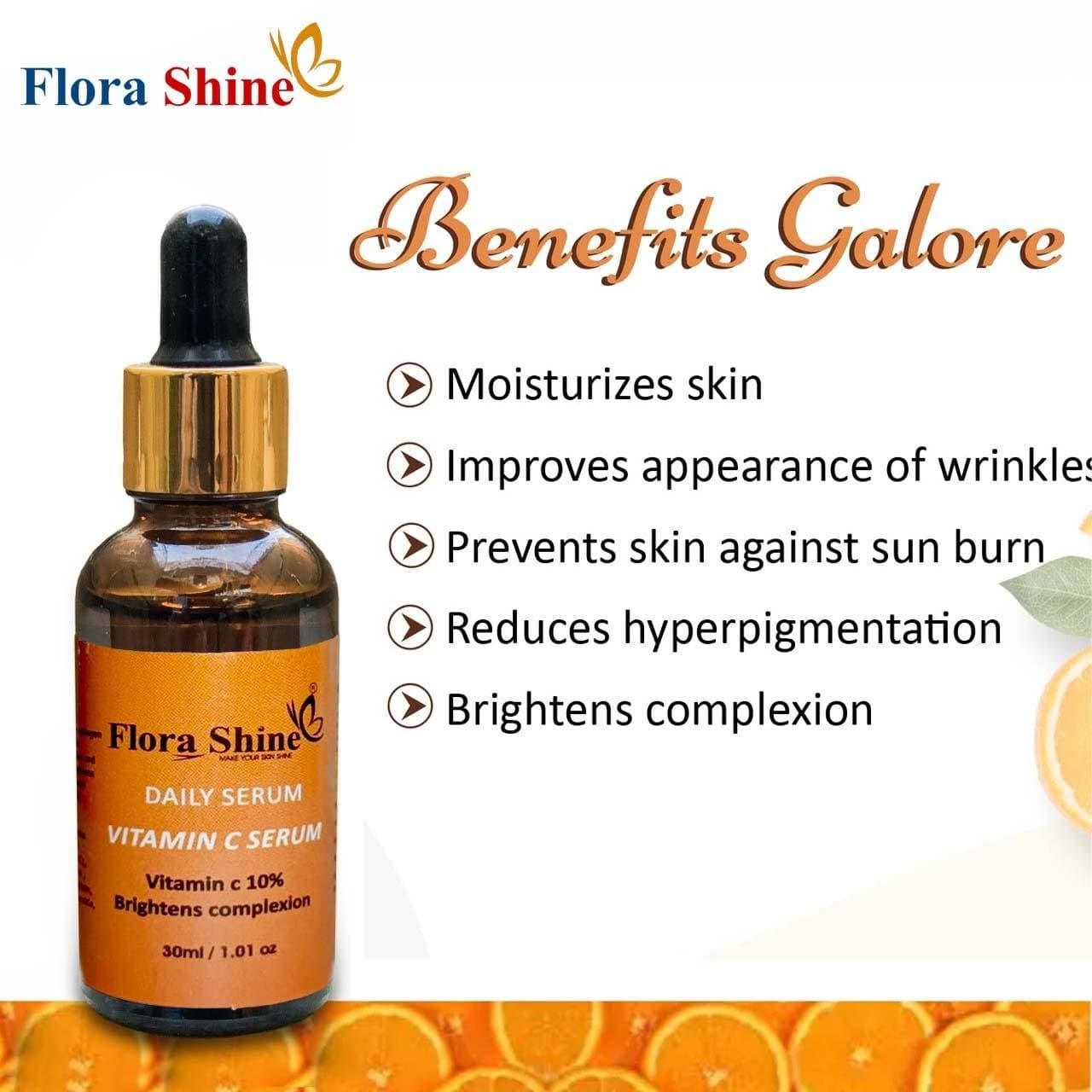 Flora Shine Vitamin C Serum 30ml