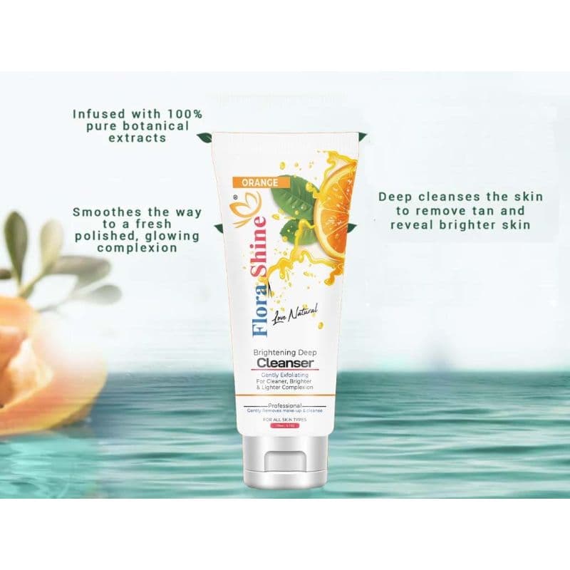 Flora Shine Active Brighting Deep Cleanser 170ml