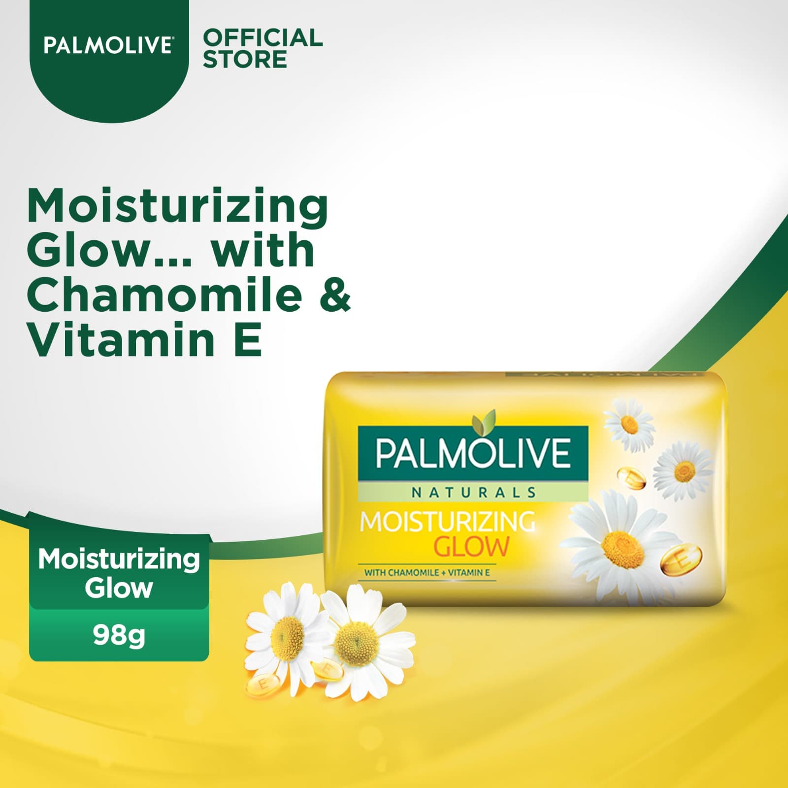 Palmolive Naturals Moisturizing Glow Bar Soap 98g