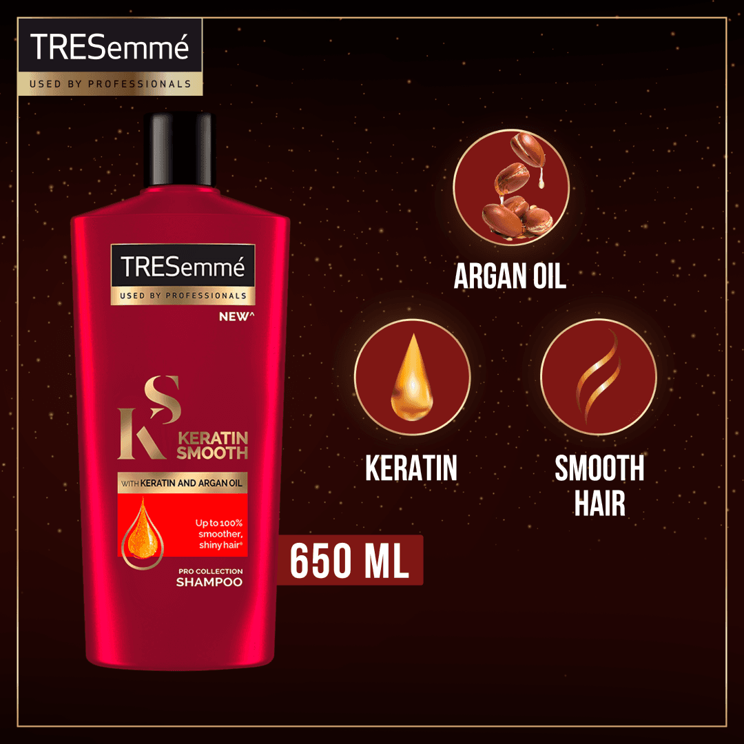 TRESemme Keratin Smooth & Straight Shampoo 650ml