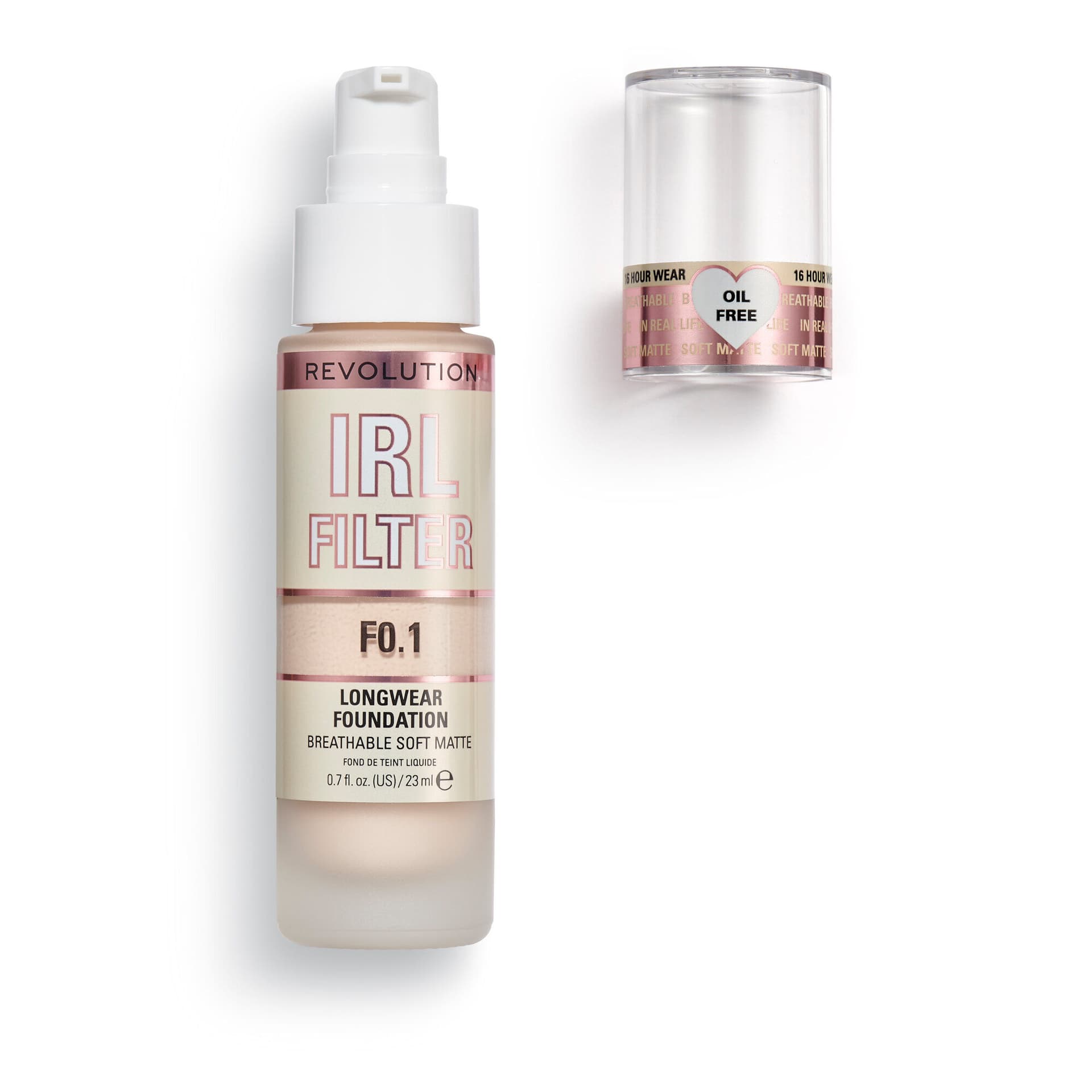 Revolution IRL Filter Longwear Foundation - TESTER