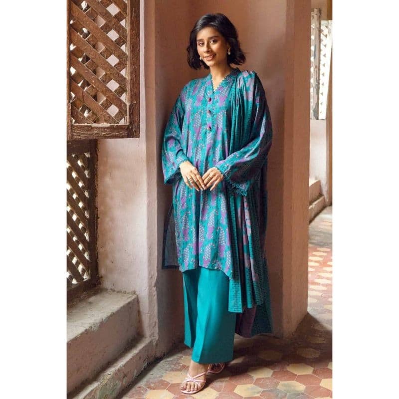 Ideas Digital Printed Linen Unstitched Suit LT-32010 A 3PC