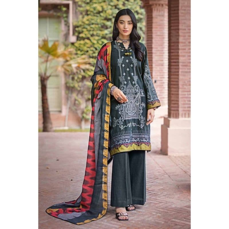 Ideas Khaddar Jacquard Unstitched Suit MJ-32072 3PC