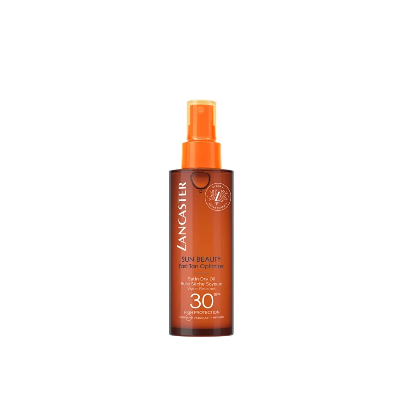 Lancaster Sun Beauty Fast Tan Optimizer Satin Dry Oil SPF30 150ml