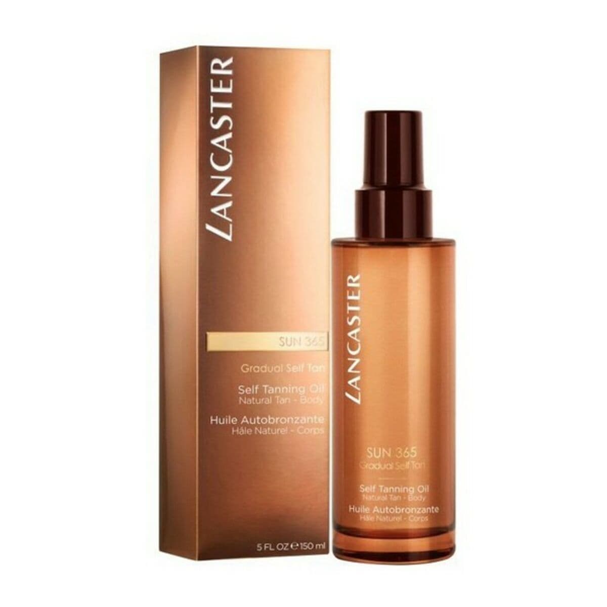 Lancaster Sun 365 Self Tanning Oil Natural Tan Body 150ml