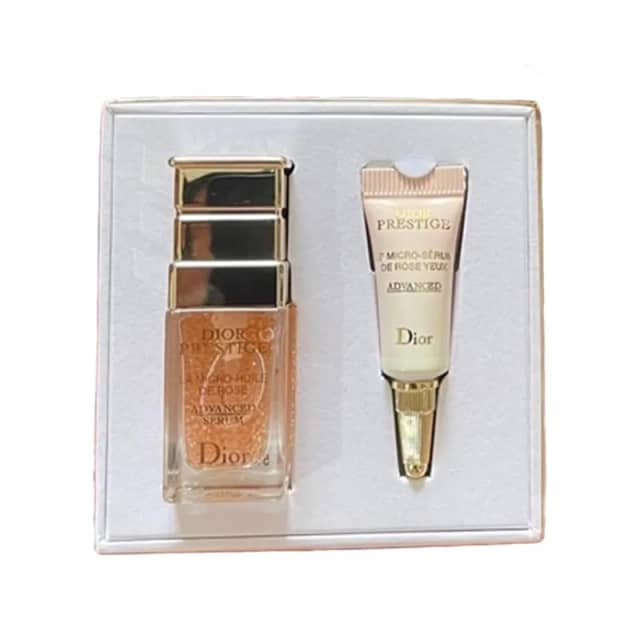 DIOR Prestige Le Micro-Huile De Rose Serum 5ml & Micro-Serum De Rose Yeux 2ml