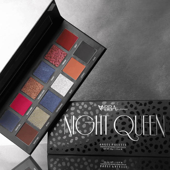 BBA By Suleman Night Queen Angel Eyeshadow Palette