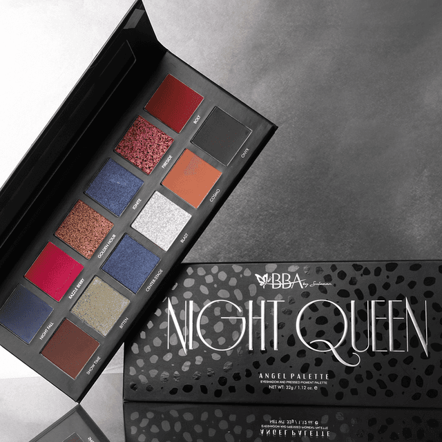 BBA By Suleman Night Queen Angel Eyeshadow Palette