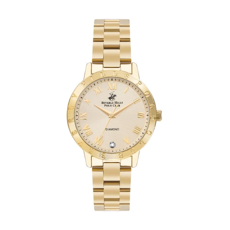 Polo Stainless Steel Ladies Watch BP3386C.110 Golden