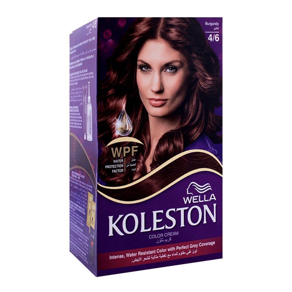 Wella Koleston Color Cream Kit 4/6 Burgundy