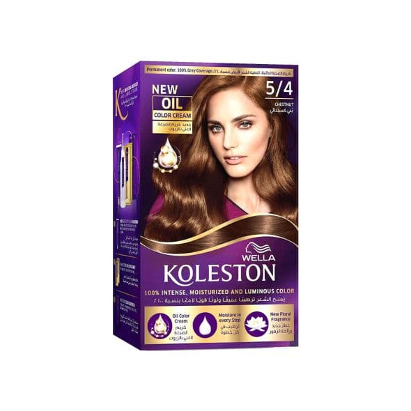 Wella Koleston Color Cream Kit 5/4 Chestnut Menap