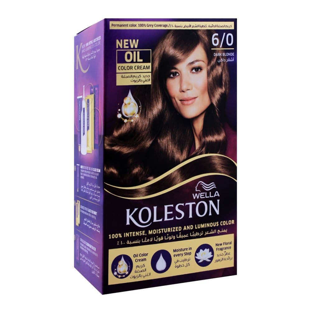 Wella Koleston Color Cream Kit 6/0 Dark Blonde Menap