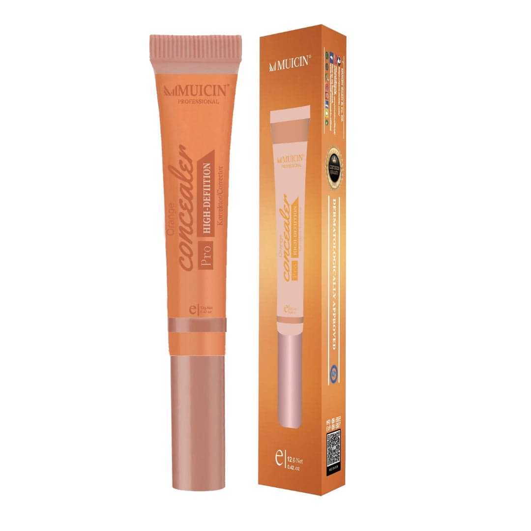 MUICIN 3D Pro Concealer Orange Color Tube 12g