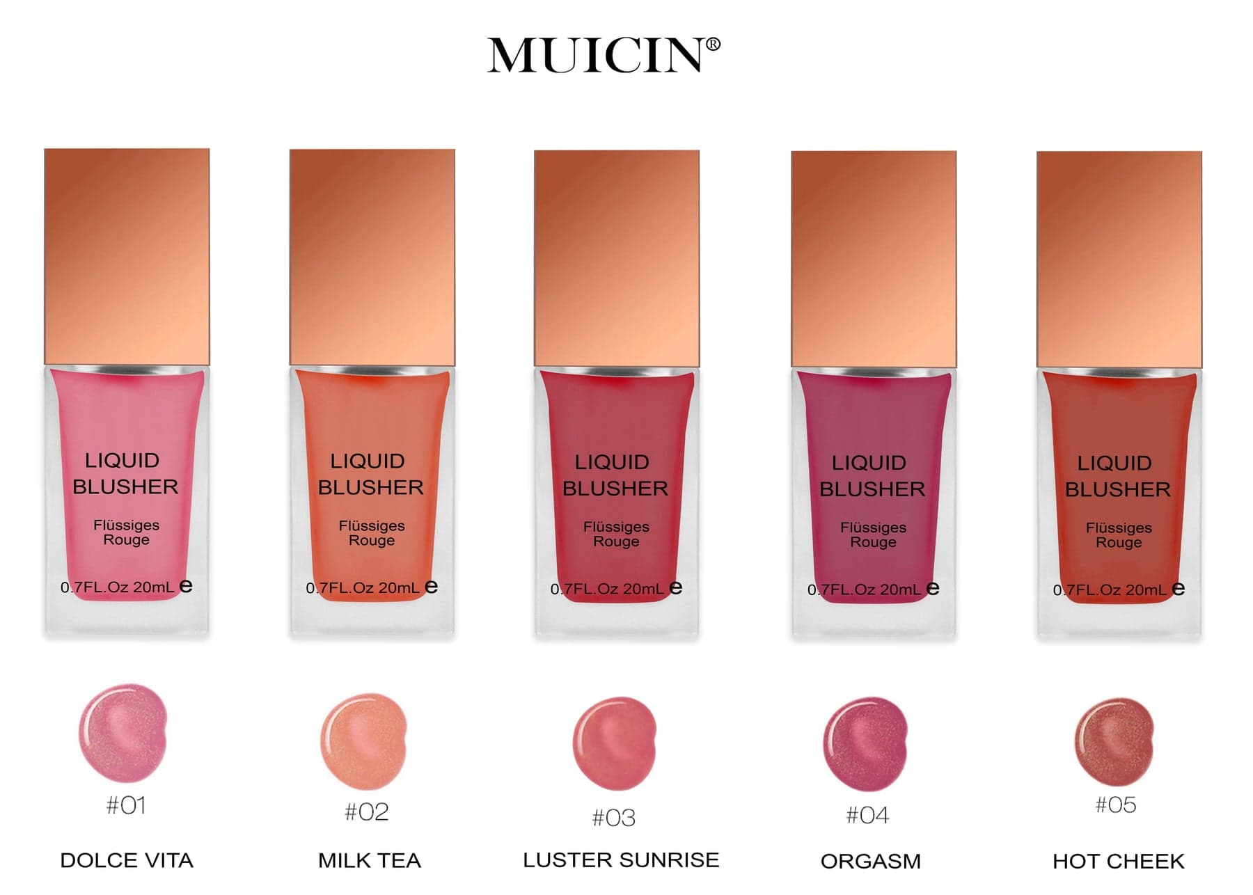 MUICIN Artistique Liquid Blusher 20ml