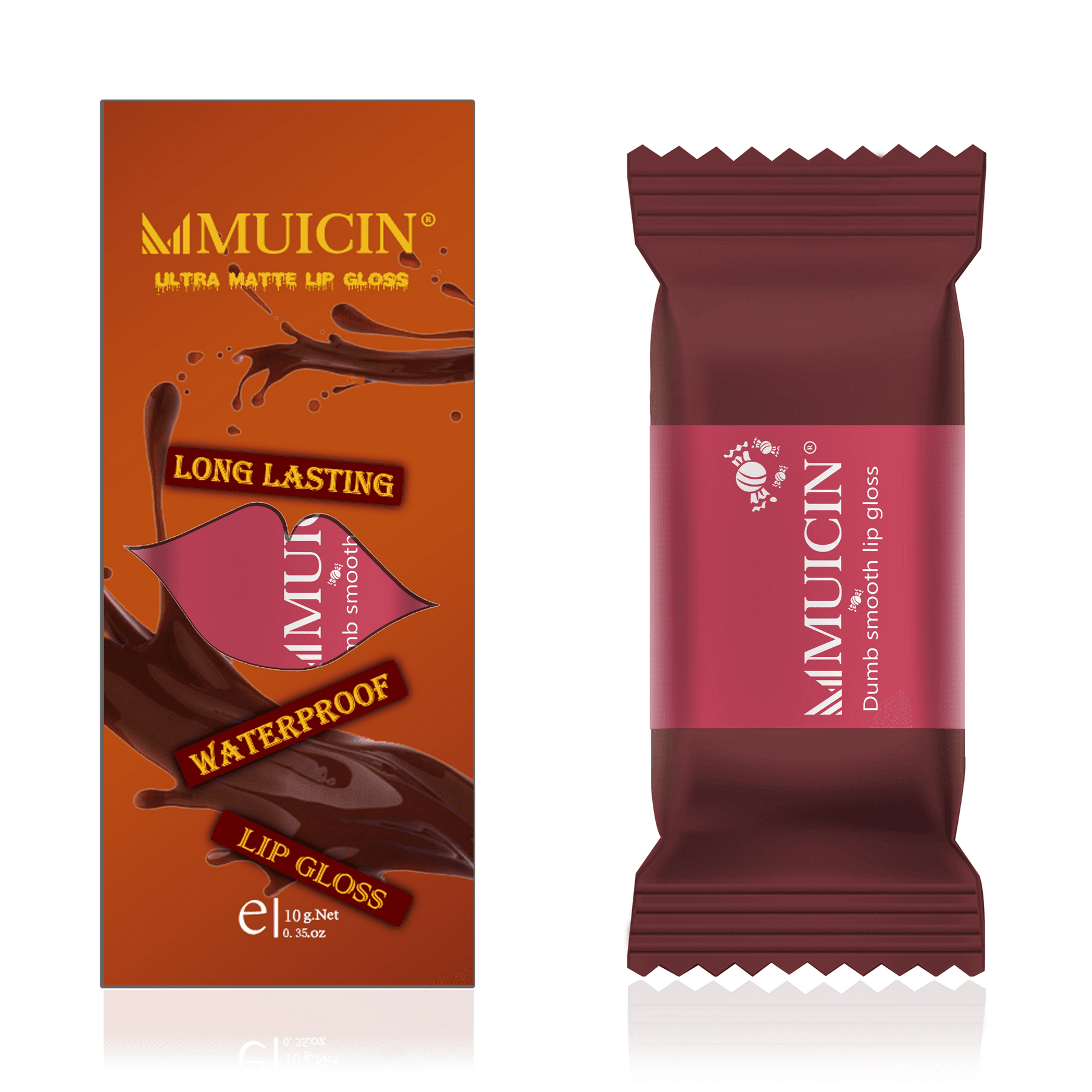 MUICIN Wicked Chocolate Matte Lip Gloss 5g
