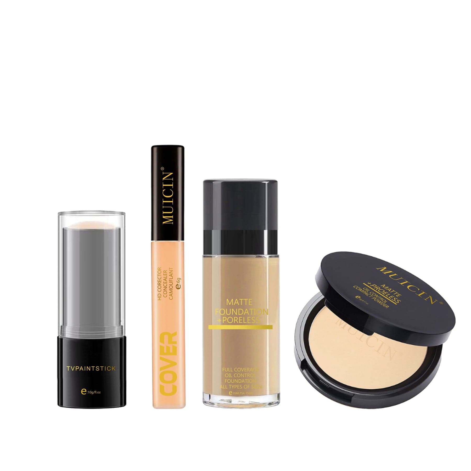 MUICIN 4 in 1 Everyday Professional Makeup Kit