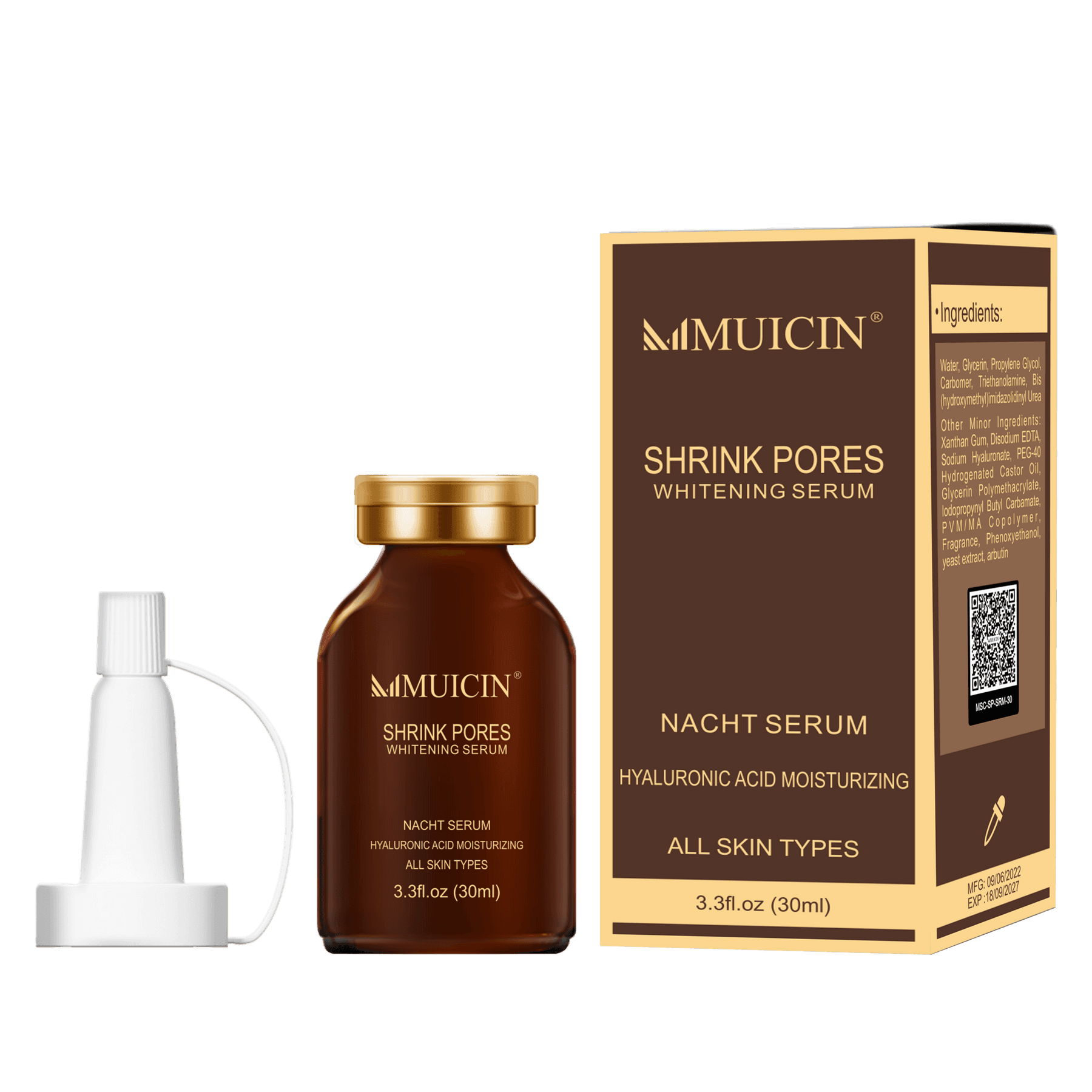 MUICIN Shrink Pores Hyaluronic Acid Serum 30ml
