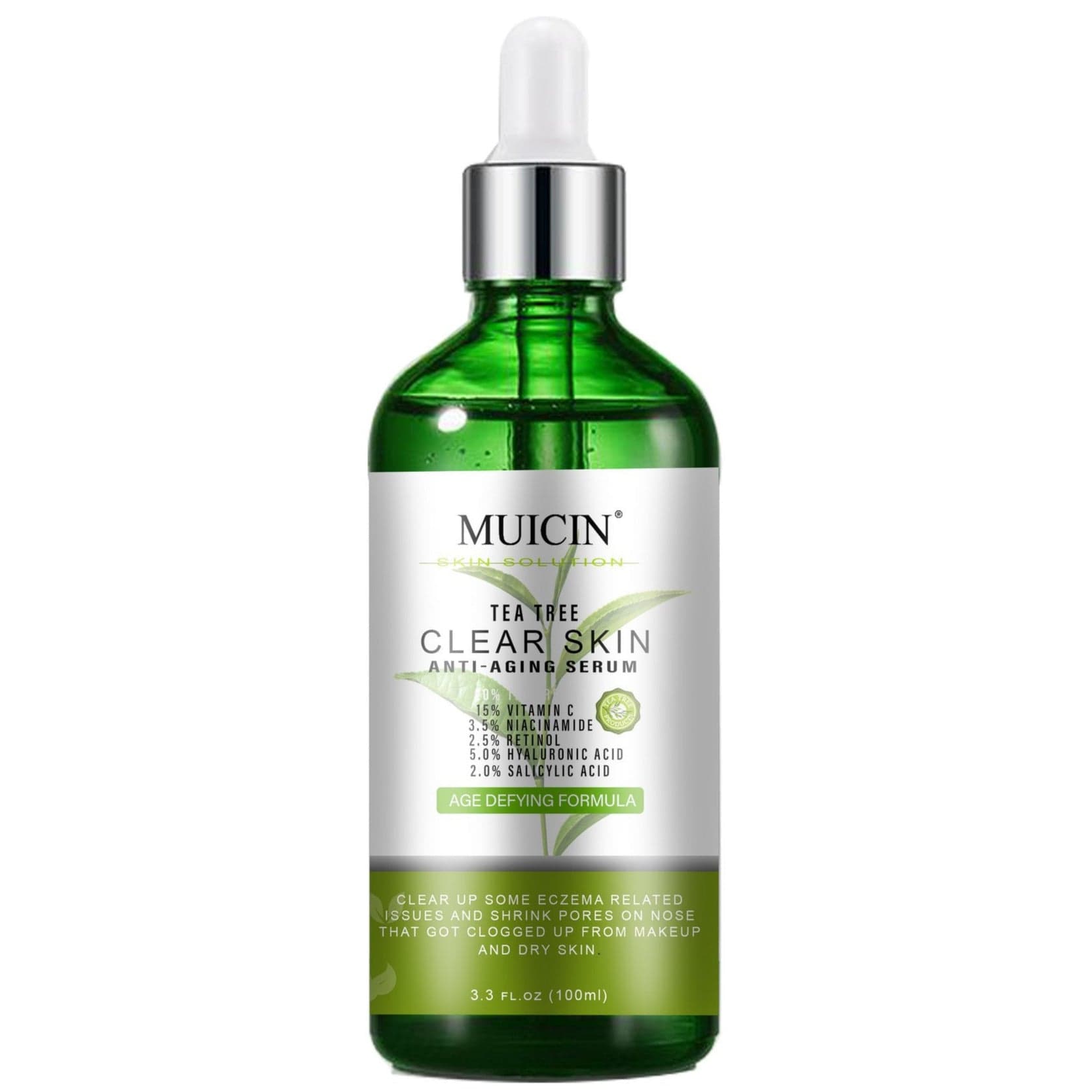 MUICIN Tea Tree Anti Aging Clear Skin Face Serum 100ml