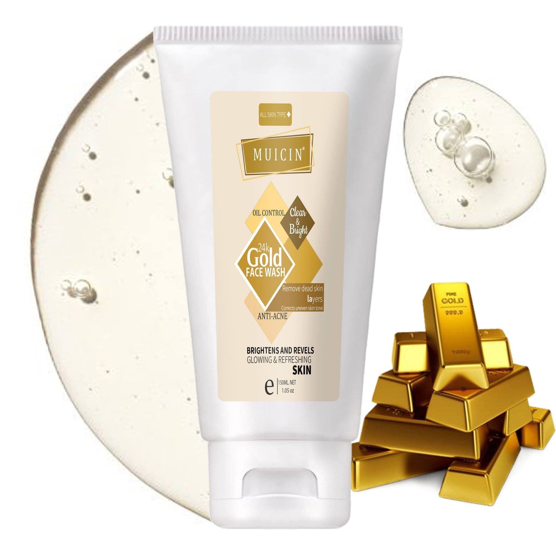 MUICIN 24k Gold Face Wash 150ml