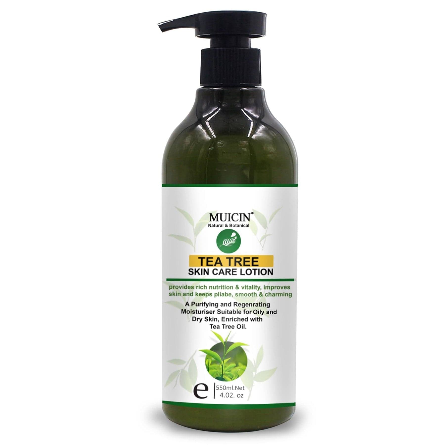 MUICIN Tea Tree Skin Care Body Lotion 550ml