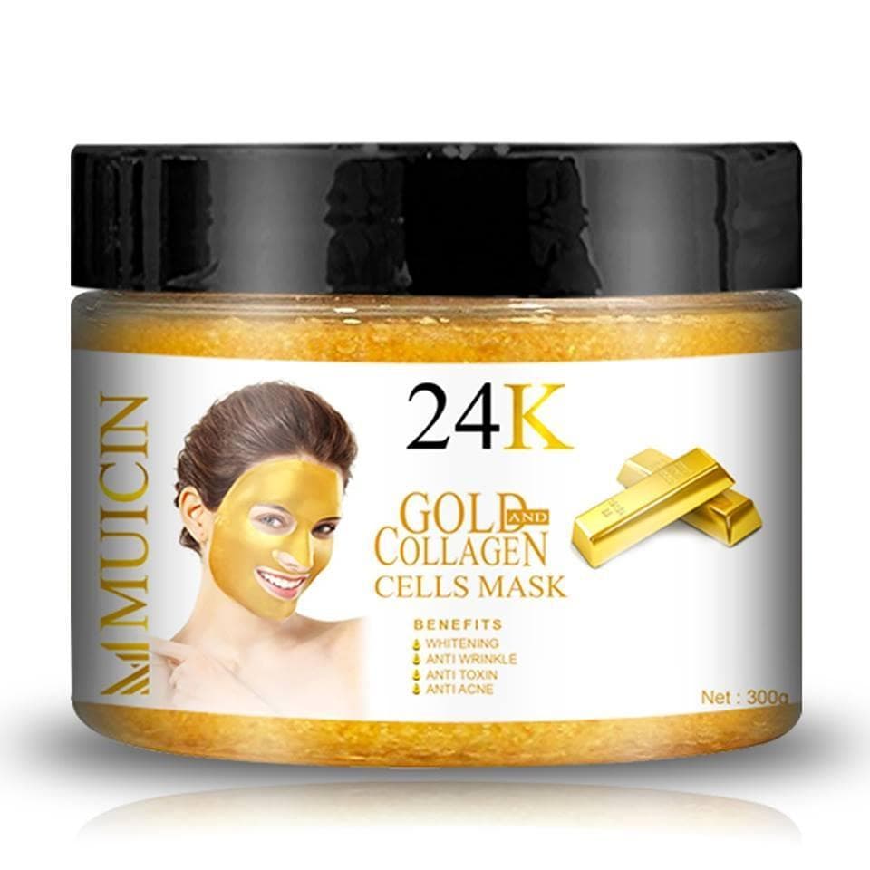 MUICIN 24K Gold & Collagen Peel Off Mask 300g.