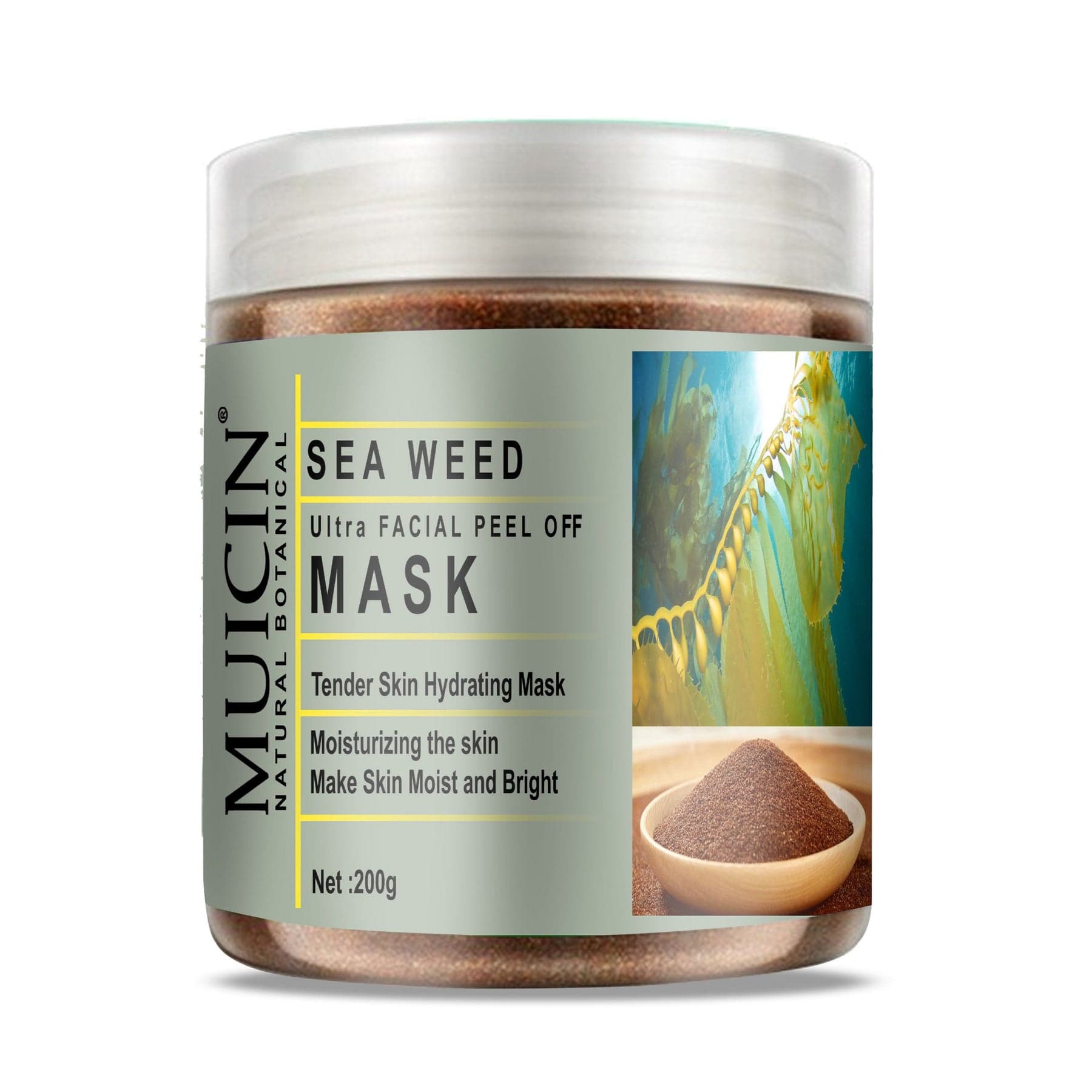 MUICIN Sea Weed Ultra Facial Peel-Off Mask 200g