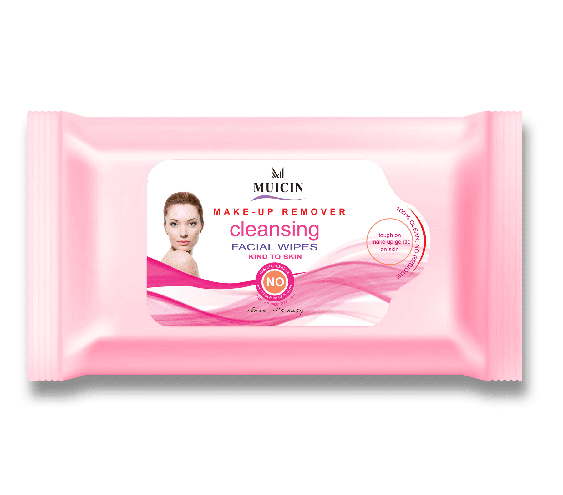 MUICIN Cleansing Facial Wipes Makeup Removing