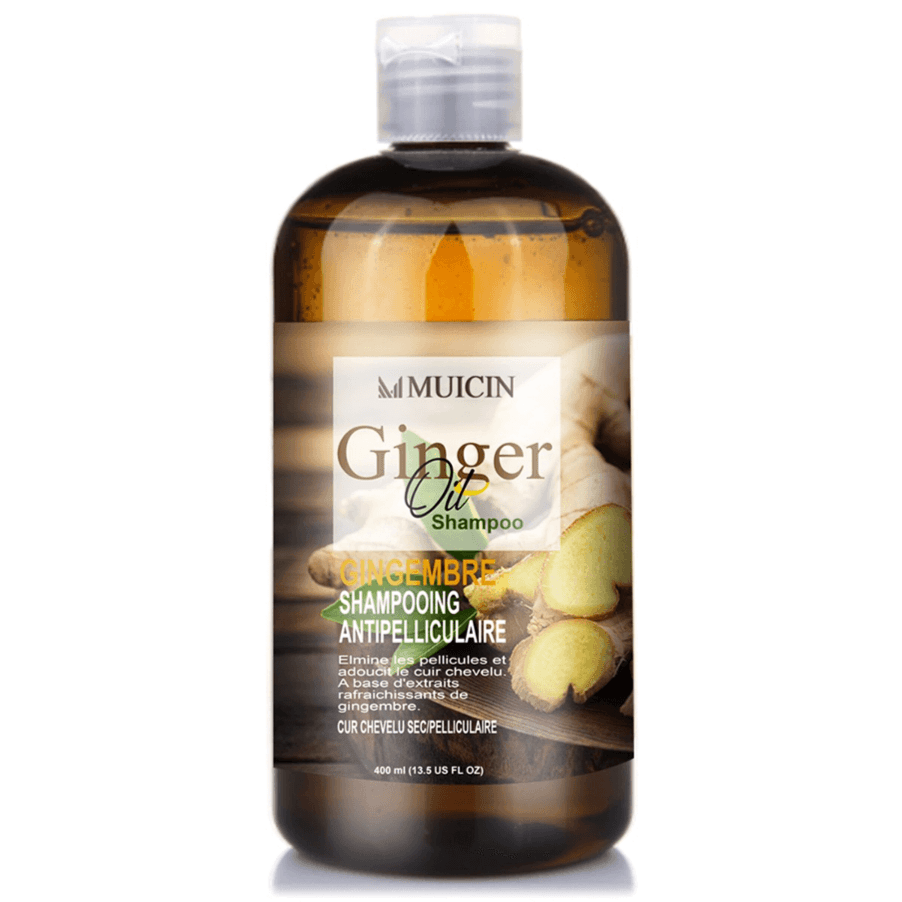 MUICIN Ginger Oil Shampoo for Anti Hair Fall & Dandruff Control 400ml