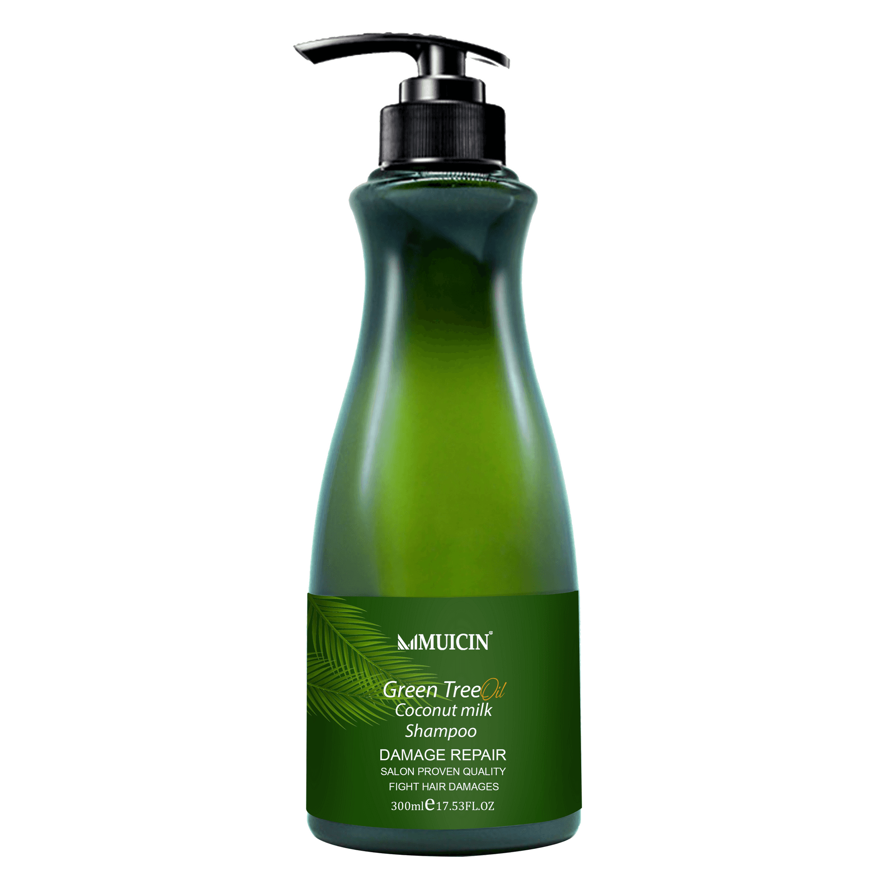 MUICIN Green Tea & Coconut Milk Hair Shampoo 300ml