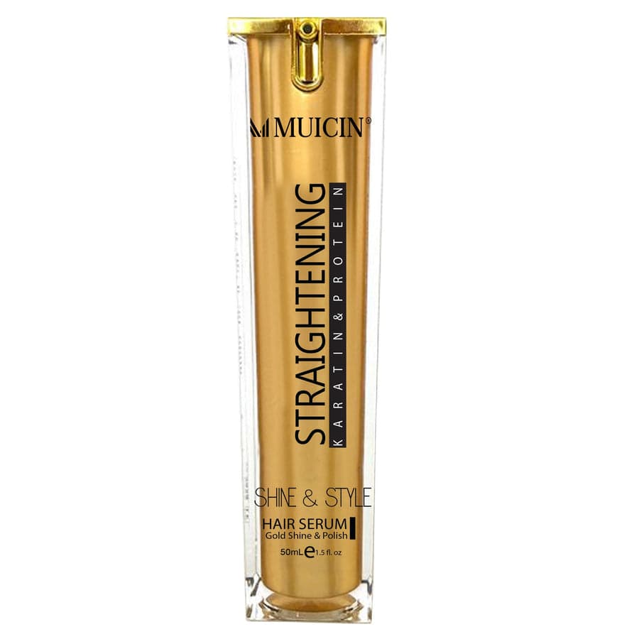 MUICIN Gold Shine & Style Hair Straightening Serum 50ml