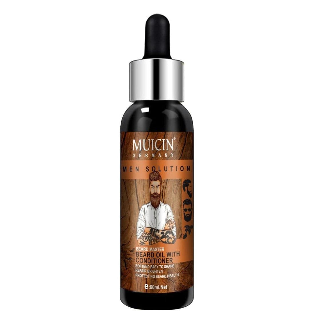 MUICIN Hair Growth Beard Oil With Conditioner 60ml