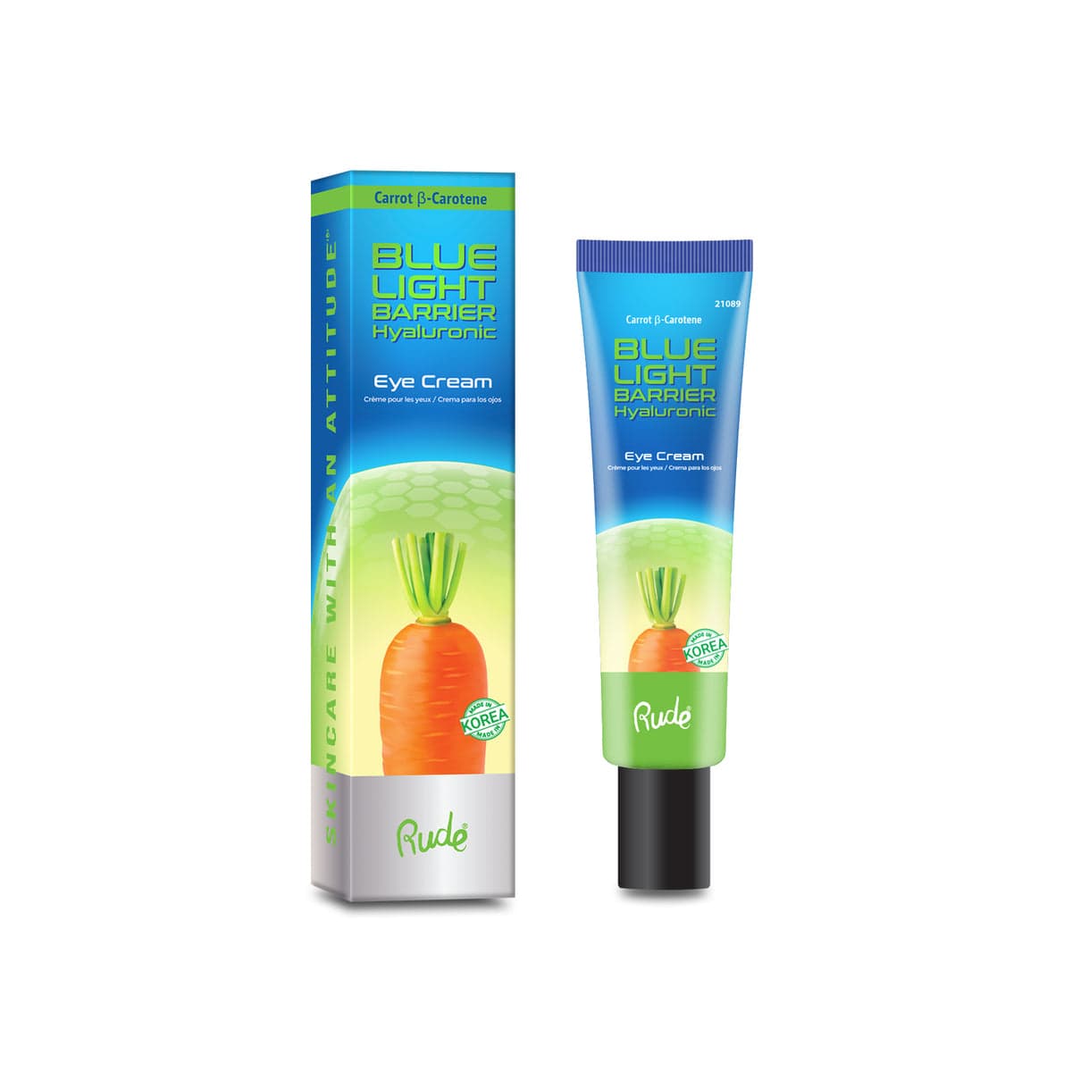 Rude Blue Light Barrier Hyaluronic Eye Cream - TESTER