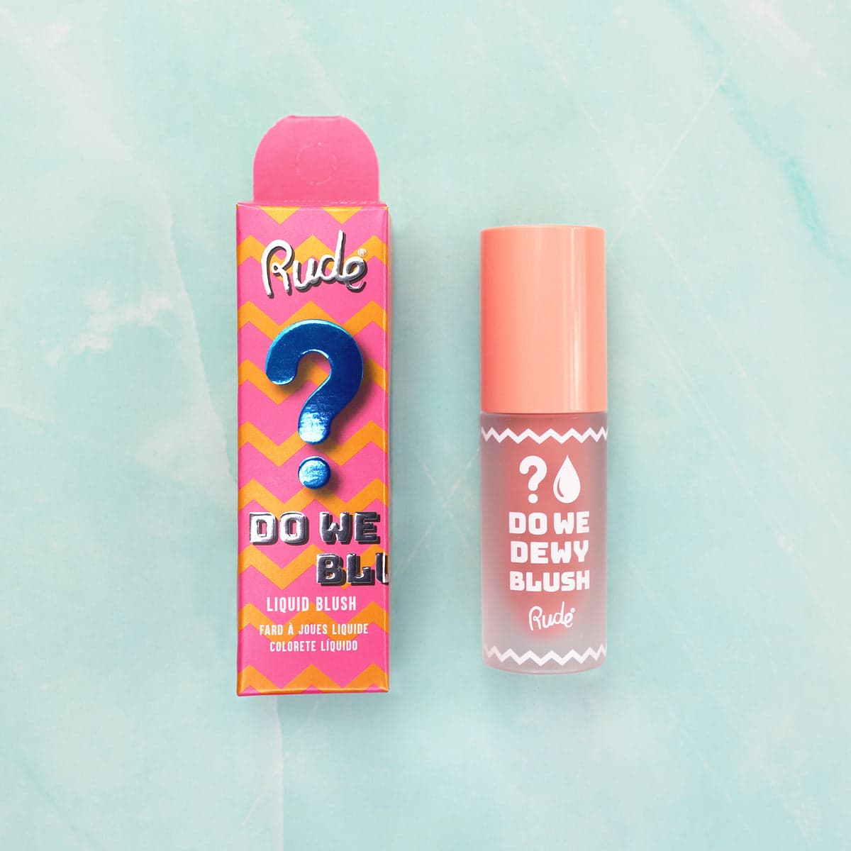 Rude Do We Dewy Liquid Blush - TESTER