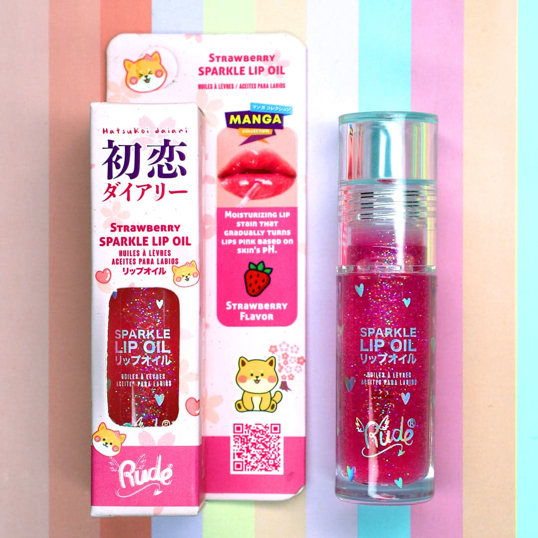 Rude Manga Sparkle Lip Oil - TESTER