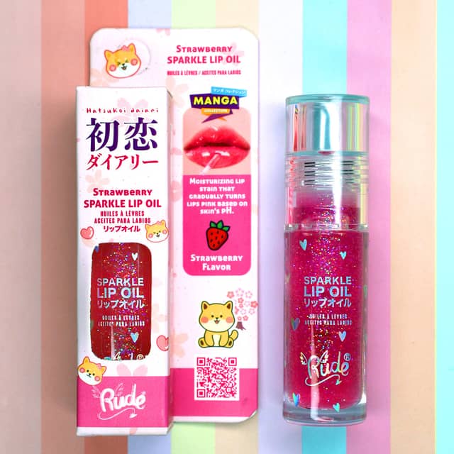 Rude Manga Sparkle Lip Oil