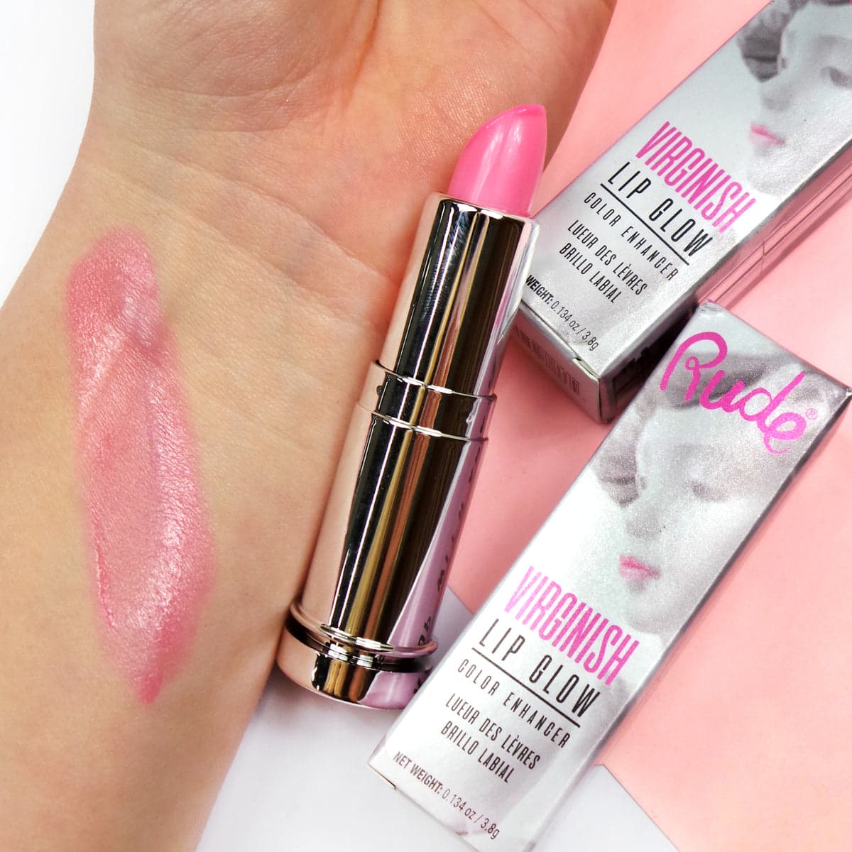 Rude Virginish Lip Glow Color Enhancer - TESTER