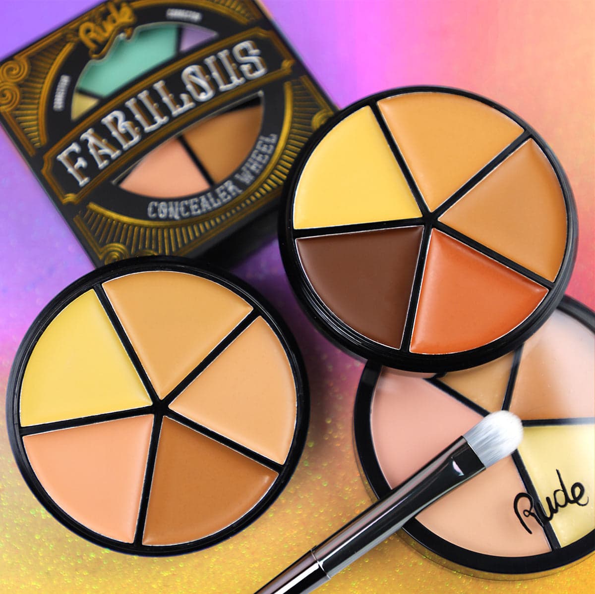 Rude Fabulous Concealer Wheel - TESTER