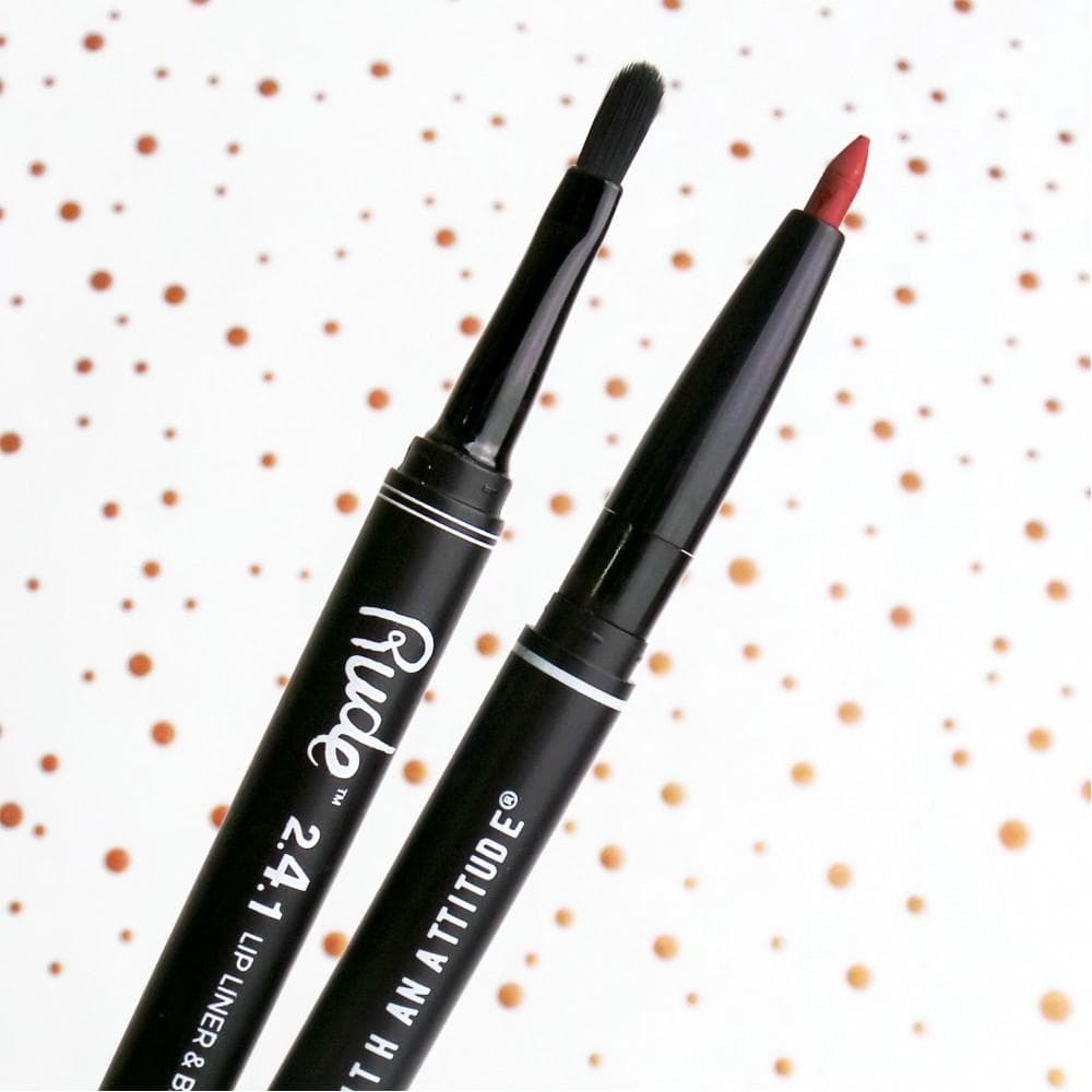 Rude 2.4.1 Lip Liner & Brush