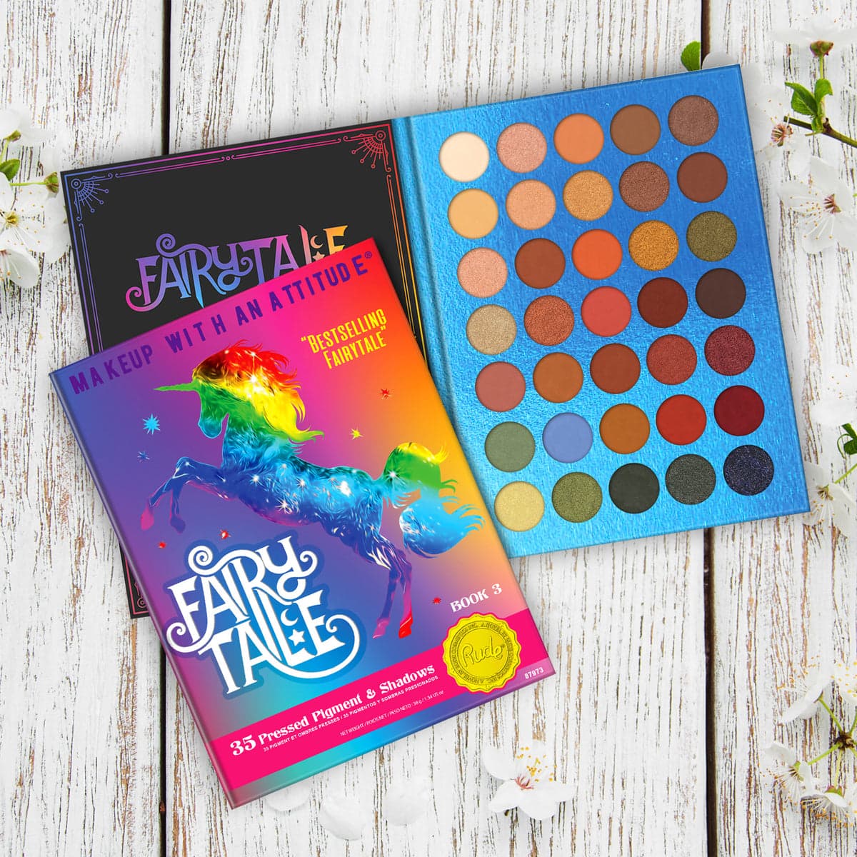 Rude Fairy Tales 35 Eyeshadow Palette Book 3 - TESTER
