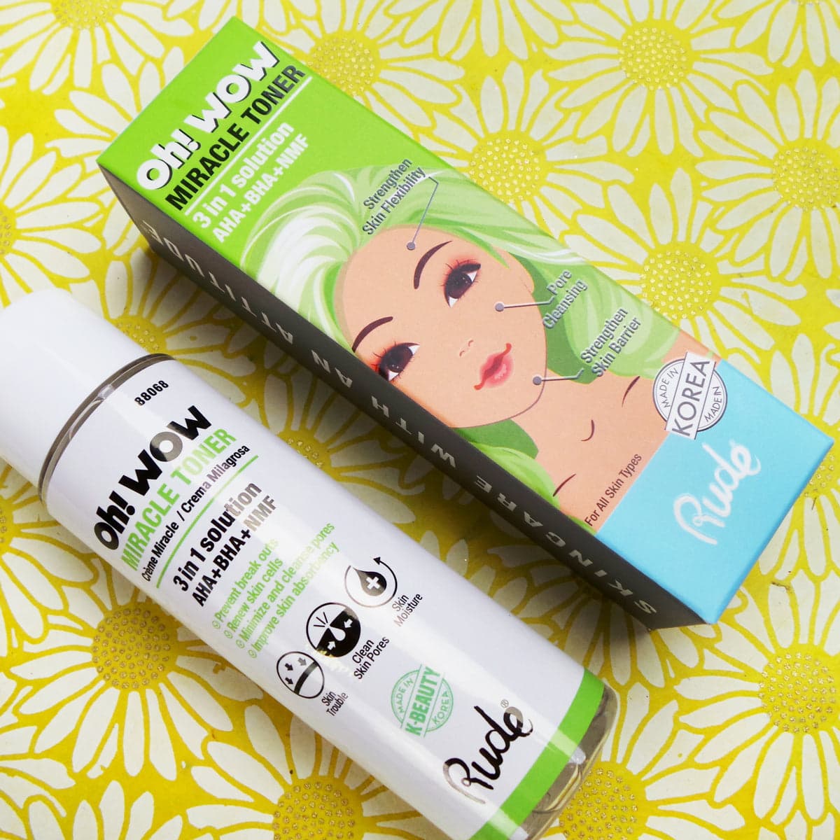 Rude Oh Wow! Miracle Toner - TESTER