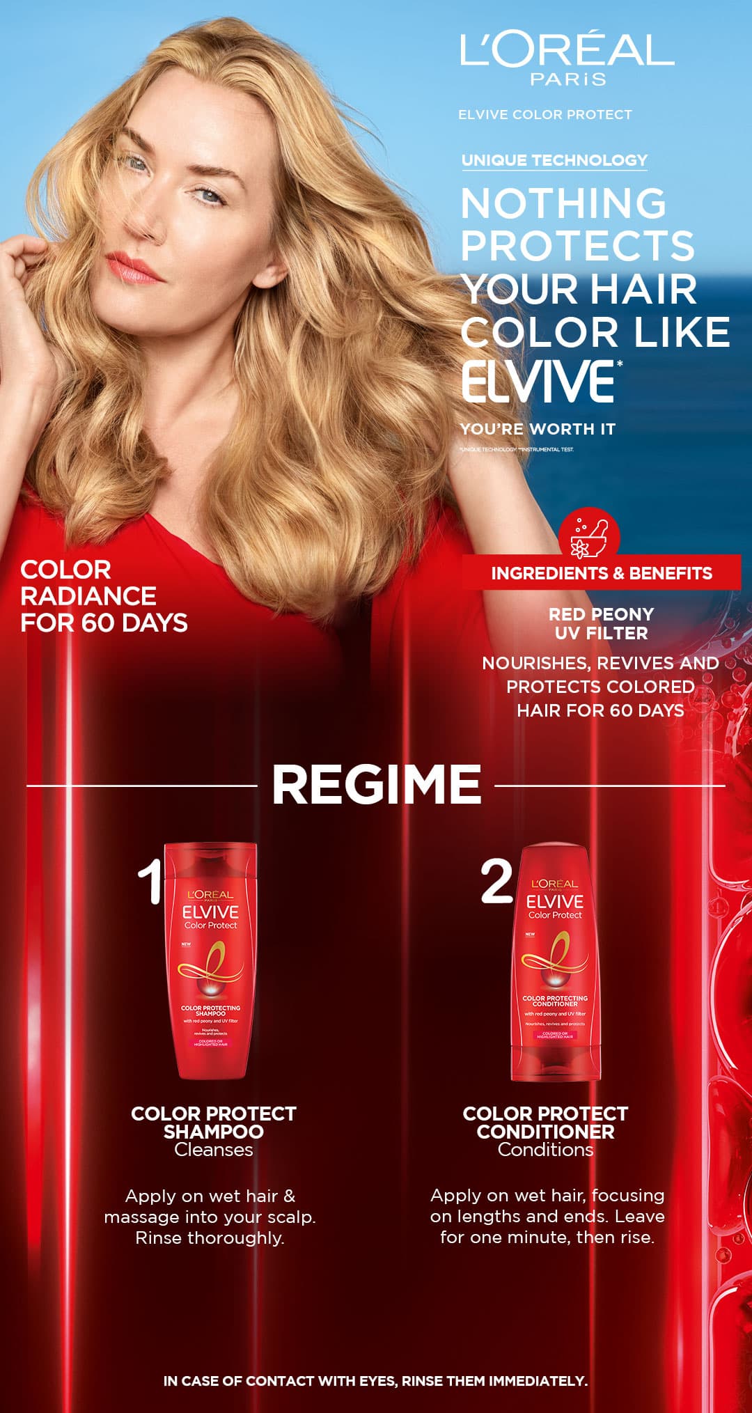 Loreal Paris Elvive Colour Protect Conditioner 400ml details